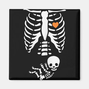 Imán Traje de Halloween de rayos X de esqueleto para mu