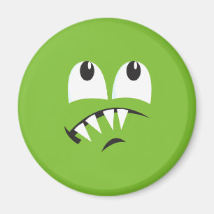 IMÁN TRAJE DE LA CARA DEL MONSTRUO DE SCAREDY