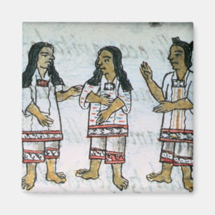 Imán Trajes aztecas femeninos
