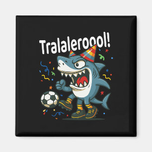 Imán Tralalero Tralala Chicos Italianos Fútbol Cerebro