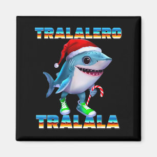 Imán Tralalero Tralala Memes Italianos de Brainrot Navi