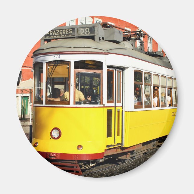 Imán Tram 28, Lisbon, Portugal (Frente)