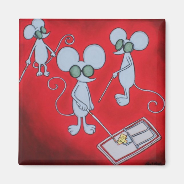 Imán Trampa de ratón (Frente)