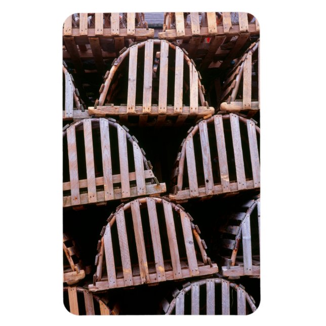 Imán Trampas de langosta de madera verticales (Vertical)