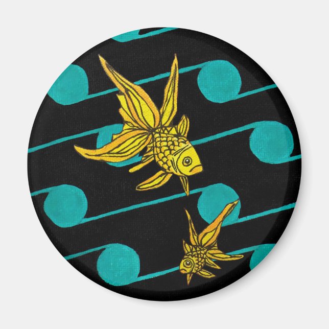 IMÁN TRANQUIL GOLD FISH (Frente)