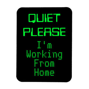 Imán TRANQUILIDAD que estoy trabajando POR FAVOR del