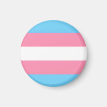 trans flag on magnet