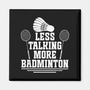 Imán Transbordador de Badminton menos jugador de Badmin