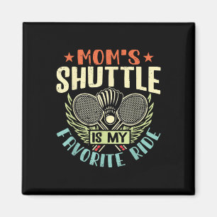 Imán Transbordador de mamás de Badminton - Madre amante