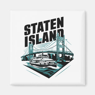 Imán Transbordador de Staten Island Nueva York