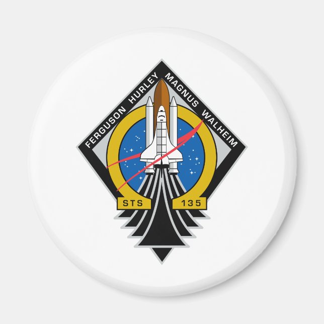 Imán Transbordador espacial Atlantis (Frente)