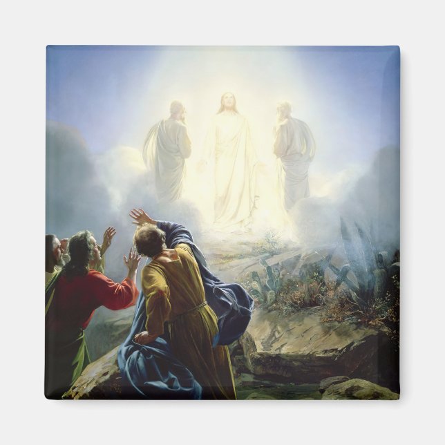 Imán Transfiguración de Jesús, (Frente)