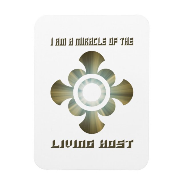 Imán Transfundamentación en la Eucaristía Santa (Vertical)