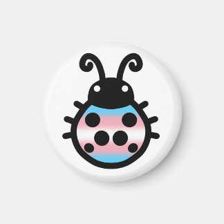 Imán Transgender Pride Ladybug Magnet