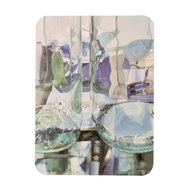 Imán Transparencia verde (Vertical)