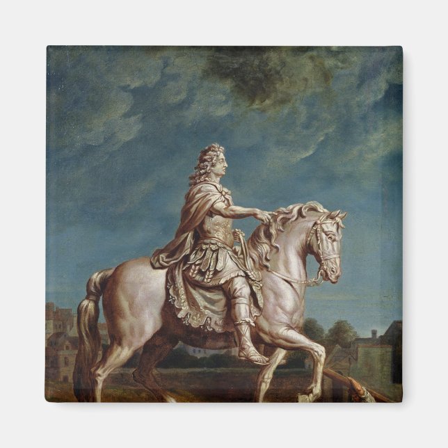 Imán Transporte de la estatua ecuestre de Luis XIV (Frente)