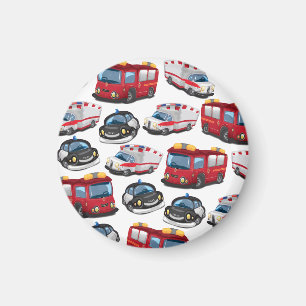 Imán Transporte de policías, ambulancias y servicios de