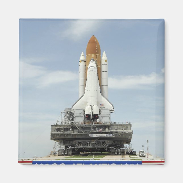 Imán Transporte espacial Atlantis 2 (Frente)