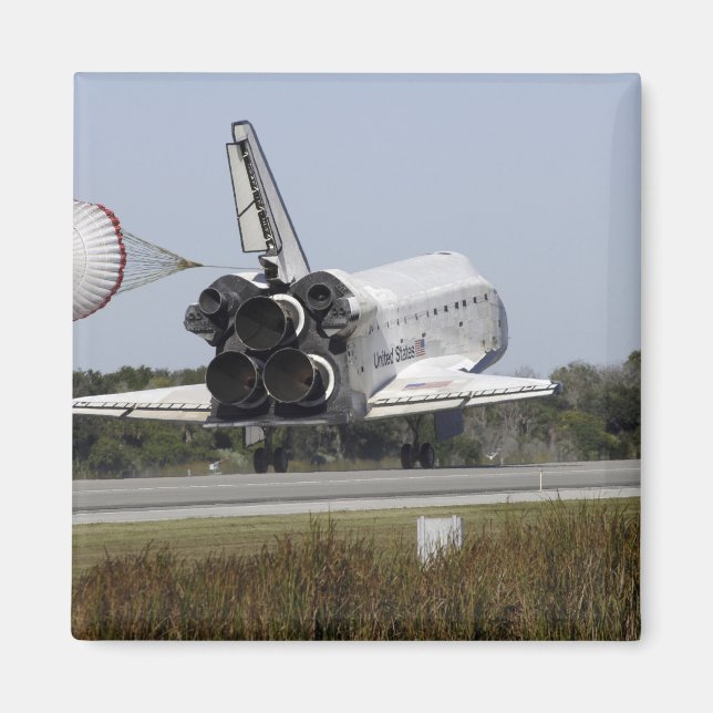 Imán Transporte espacial Atlantis despliega su tubo de  (Frente)
