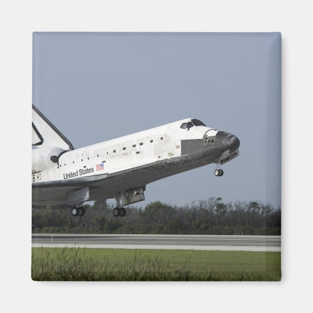 Imán Transporte espacial El descubrimiento aterriza en  (Frente)