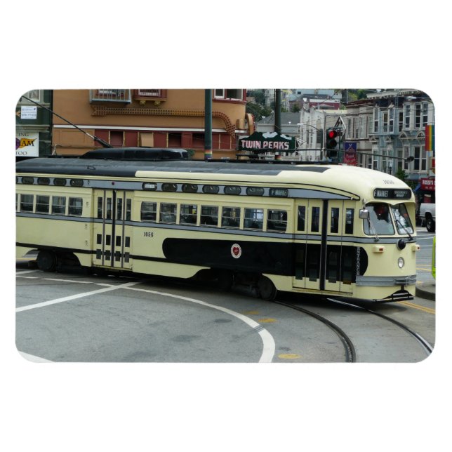 Imán Tranvía por cable de San Francisco (Horizontal)