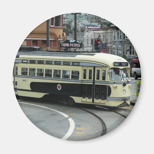 Imán Tranvía por cable de San Francisco (Frente)