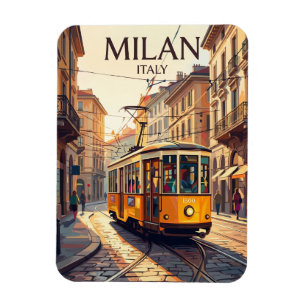 Imán Tranvía Serie 1500 de Milán Italia