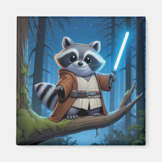 Imán Trash Panda Space Knight