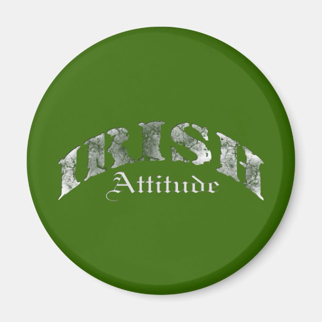 Imán Trastorno de actitud irlandés (Frente)