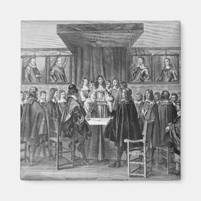 Imán Tratado de Breda, 31 de julio de 1667 (Frente)