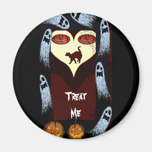 Imán Tratamientos de Halloween_