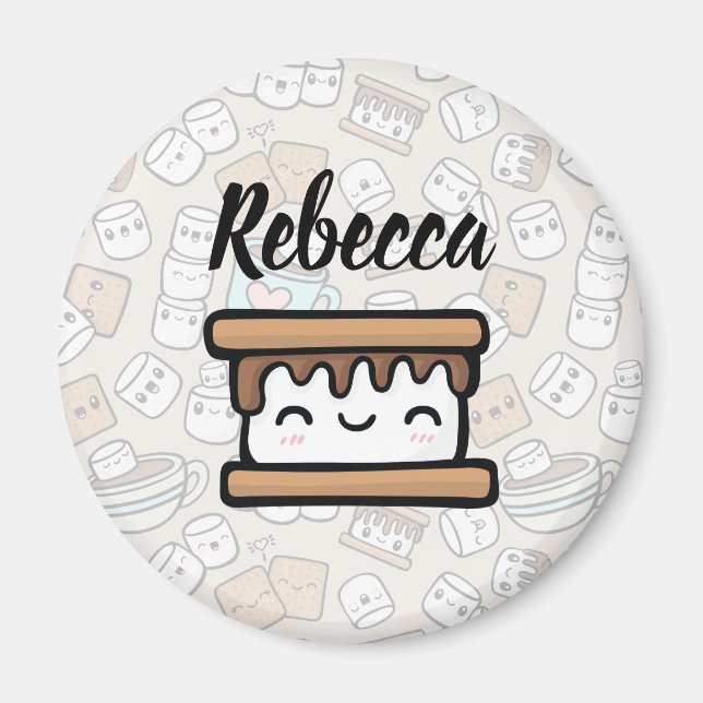 Imán Tratamientos de malvavisco (Frente)