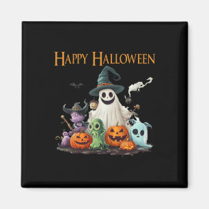 Imán Trato de Fantasma Halloween Feliz Fantasma Hallowe