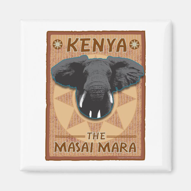 Imán TRAVEL-África-Kenya (Frente)
