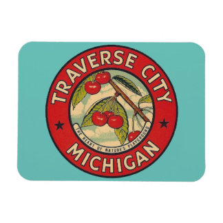 Imán Traverse City, Michigan Magnet