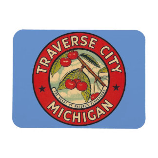 Imán Traverse City, Michigan Magnet