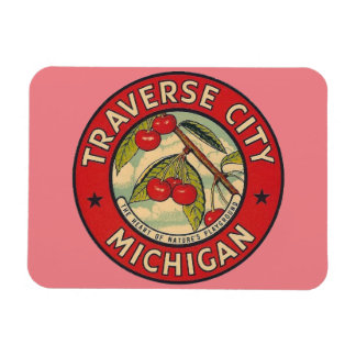 Imán Traverse City, Michigan Magnet