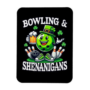 Imán Travesuras del Día de San Patricio en Bolos