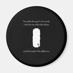 Imán Trayecto Apalache: caminos blancos de llamas diver