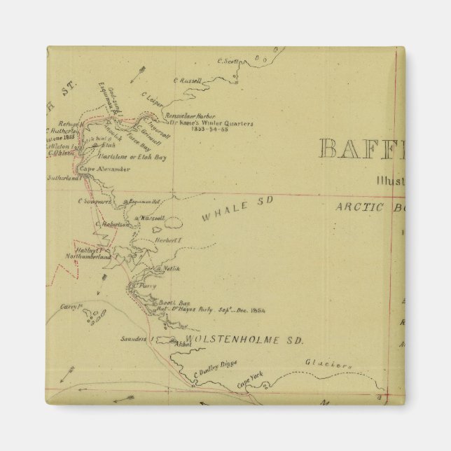 Imán Trayecto de Baffin Bay (Frente)