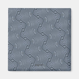 Imán trazados de plata