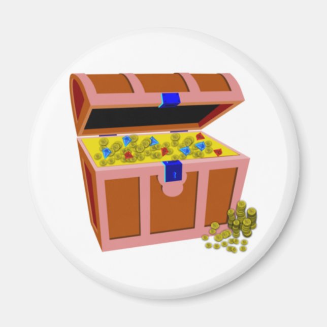Imán Treasure Chest (Frente)