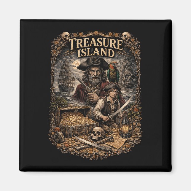 Imán Treasure Island (Frente)