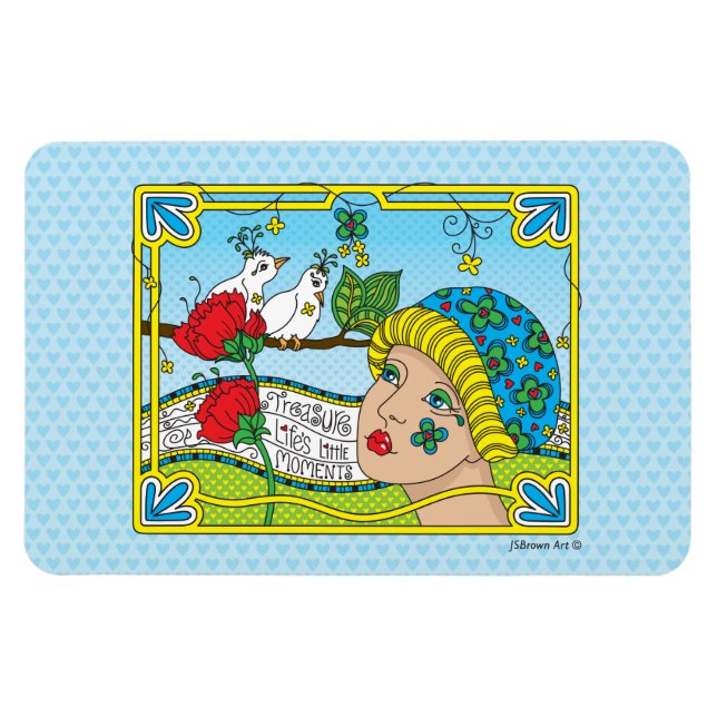 Imán Treasure Life's Little Moments_Flex Magnet 6"x4" (Horizontal)
