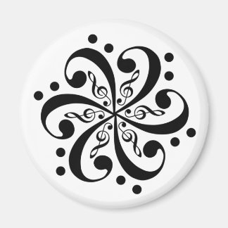 Imán Treble Bass Swirl Magnet