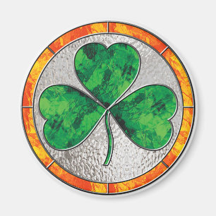 Imán Trébol de cristal