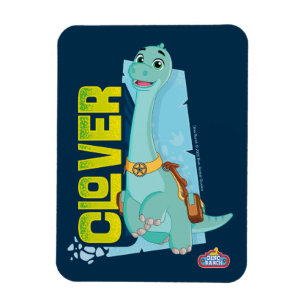 Imán Trebol Dino Ranch