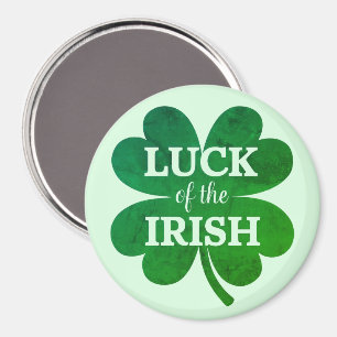 Imán Trébol irlandés de cuatro hojas