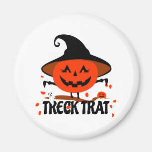 Imán Treck Trat Pumpkin Sonriente