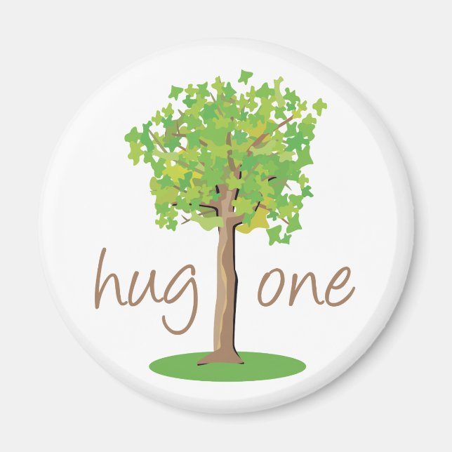 Imán Tree Hugger (Frente)